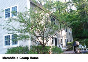 A picture of the Marshfield Group Home.