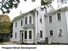 A picture of the Prospect Street development.