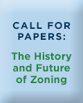 Call For Papers: The History and Future of Zoning