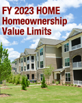 FY 2023 HOME Homeownership Value Limits Effective July 1, 2023